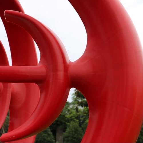 1000W Vertical Axis Wind Turbine Generator Kit - 12V/24V/48V Lantern Type, 5-Blade Design, Includes Controller & Permanent Magnet Generator for Roofs & Off-Grid Power Solutions