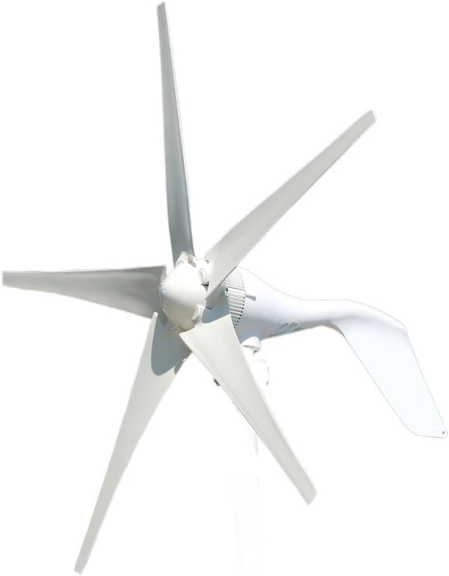 Wind Turbines, 1.3m Start Up Three Phase AC 12v 24v 48v Wind Turbine with 12V 24V Auto Regulator Home Use 400w Wind Turbine(3 Blades,48V)