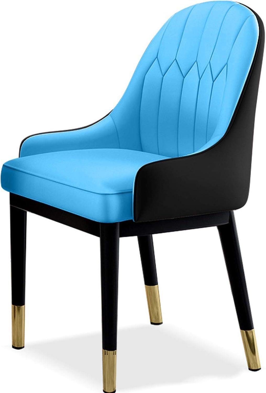 Dining Chair Kitchen Dining Room Furniture Chairs Faux Matte Suede Leather Armrests Backrest Dining Chairs for Office Lounge Kitchen Bedroom (Color : F)