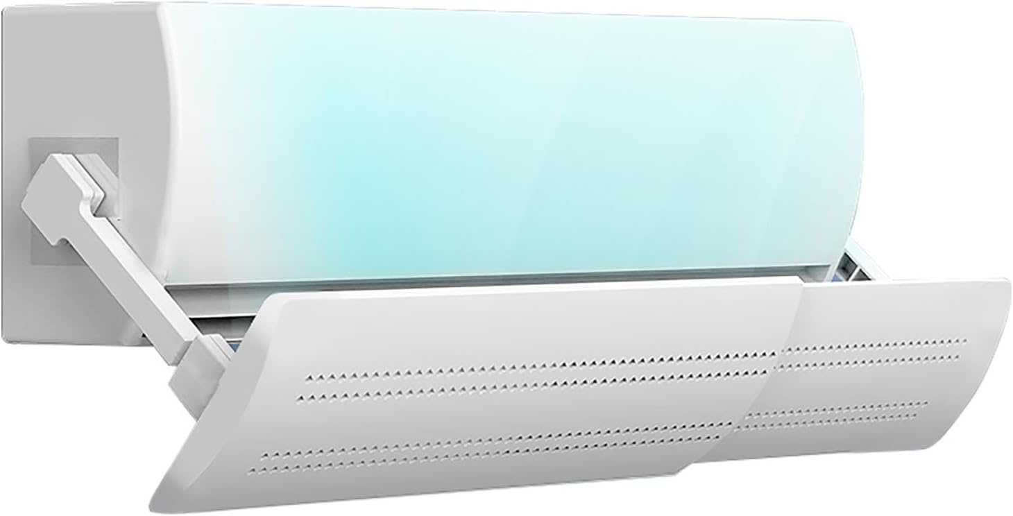 Air Conditioner Deflector, Air Conditioning Baffle, Adjustable Panel Width, Air Conditioners wind Deflector of Variable Angle