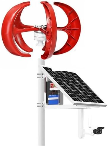 24V Wind Turbine Generator Kit - 2000W with 5 Delta Blades - Auto Adjusting Wind Direction for Marine, RV, Terrace, Chalet & Boat - Efficient Renewable Energy Solution