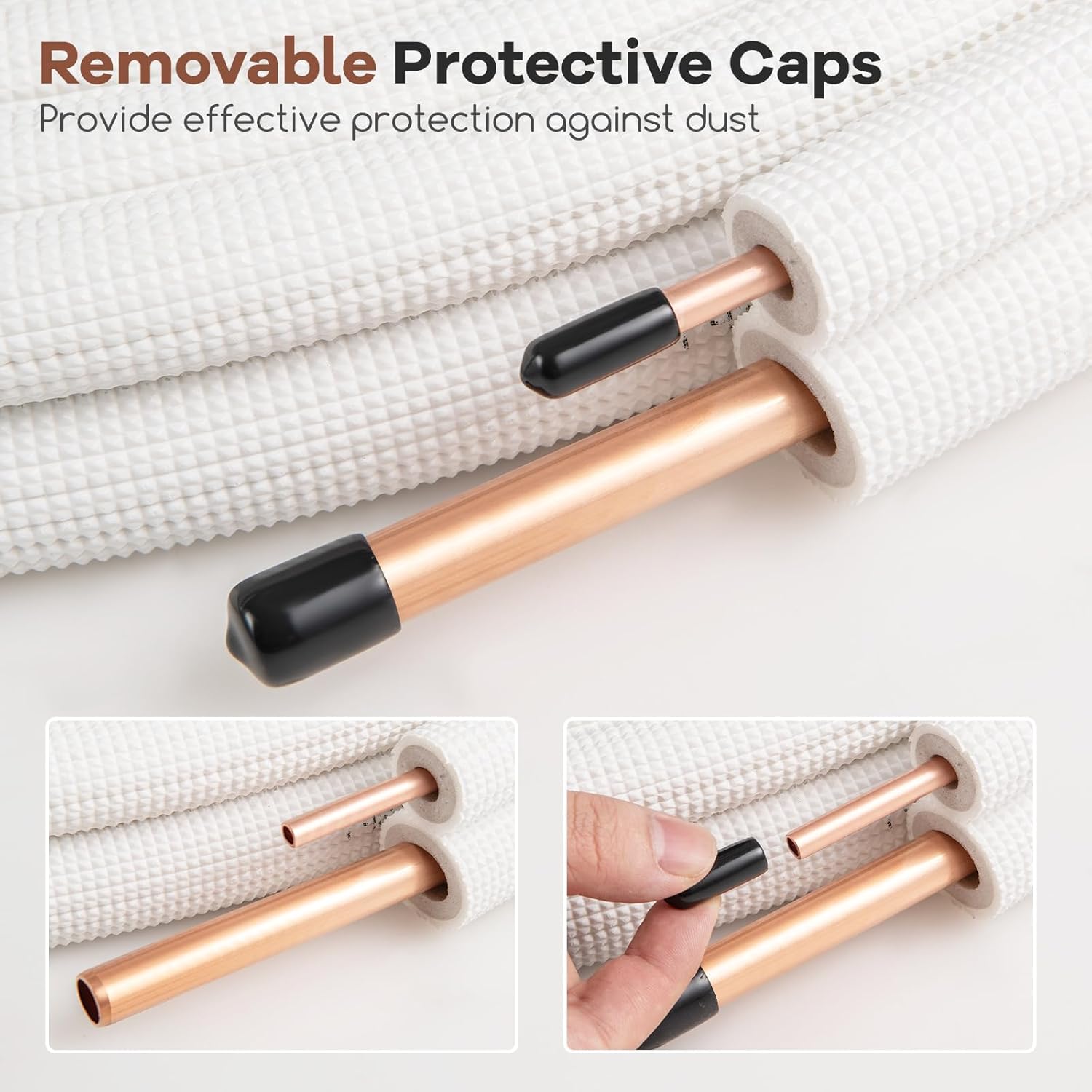 ARLIME 25 Ft. Mini Split Line Set, 1/4