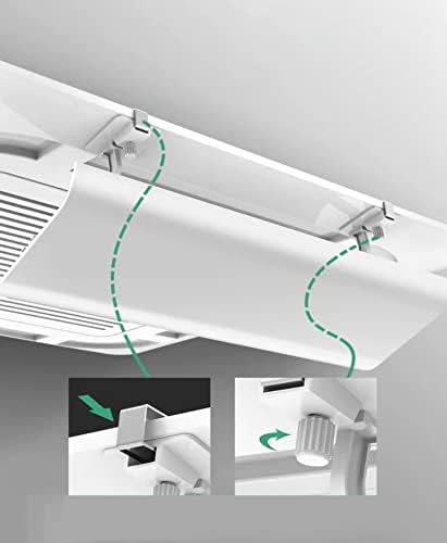 Air-conditioning Windshield 4 Pieces Central Air-conditioning Deflector Anti-direct Blowing Air Conditioner Deflector Easy To Install