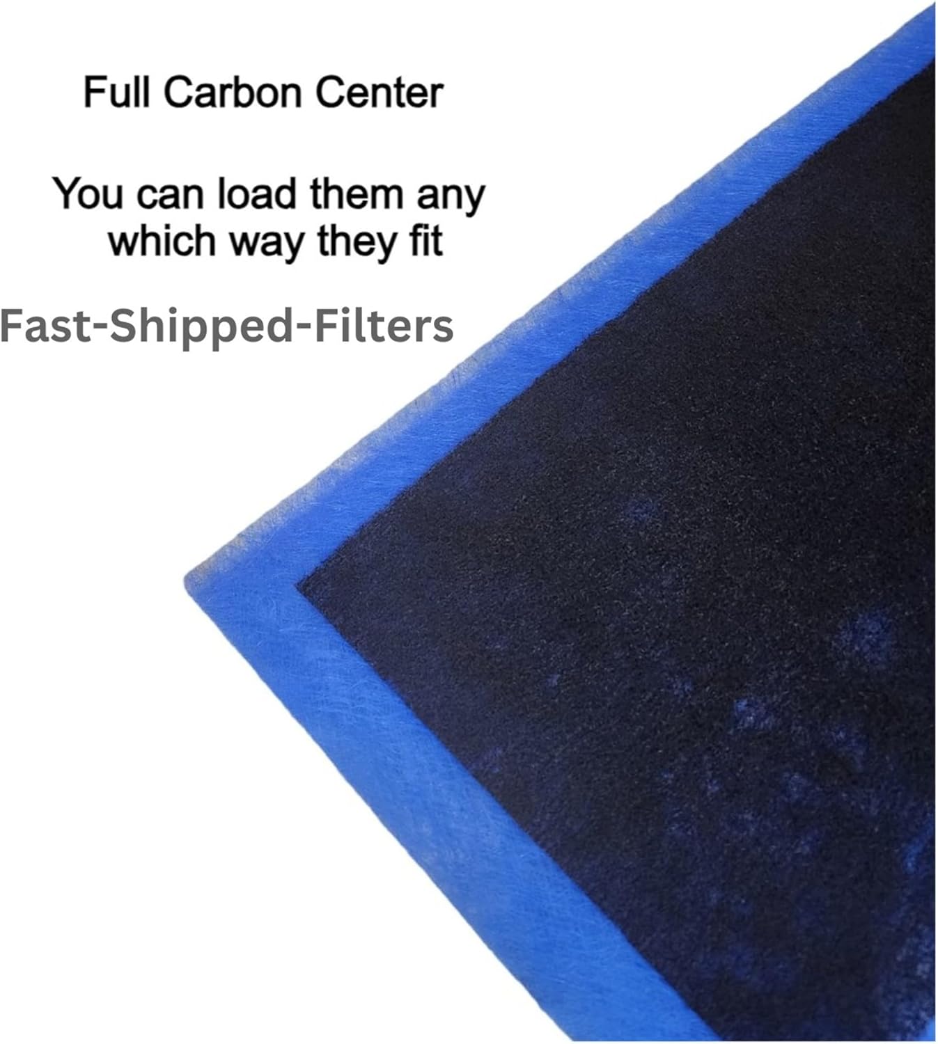 Fast-Shipped-Filters 3 Pack 20x25 Replacement Filter Pads Designed to Fit with Captura Air Cleaner 20x25 Refill Blue