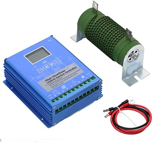 12000W Wind Solar Hybrid System MPPT Charge Controller - 12V/24V/48V Auto Regulator for Wind Turbines & Solar Panels with Smart Dump Load Management