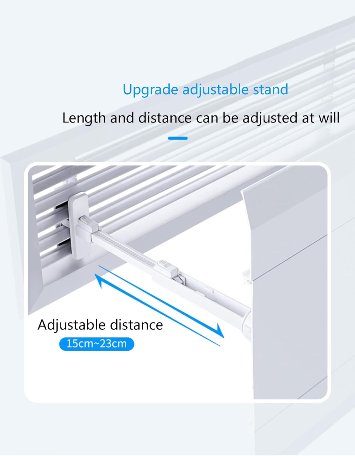 Air conditioning deflector Air Conditioner Wind Shield, Adjustable Air Conditioning Deflector Air Diverter Cover Anti Wind Baffles Anti Direct Blowing Windshield Wind Guide