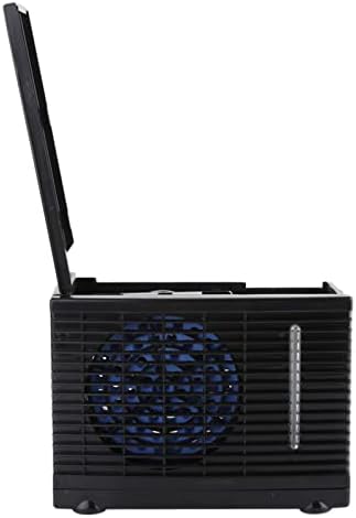 Heavy Duty Car Conditioner Fan, Black Mini Air Conditioner Fan, Home for Truck Office Car