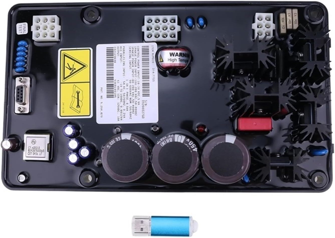 1pcs Automatic Voltage Regulator AVR 314-7755 AVR Compatible with CAT Generator AVR 3147755 Replacement