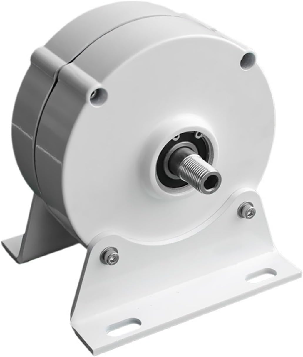 Wind Turbines Generator, 500w Wind Turbine Generator 12V 24V 750 RPM AC DC Power Magnetic Water Turbine Hydro tor Windmill Industrial Energy(Type 4,12V)