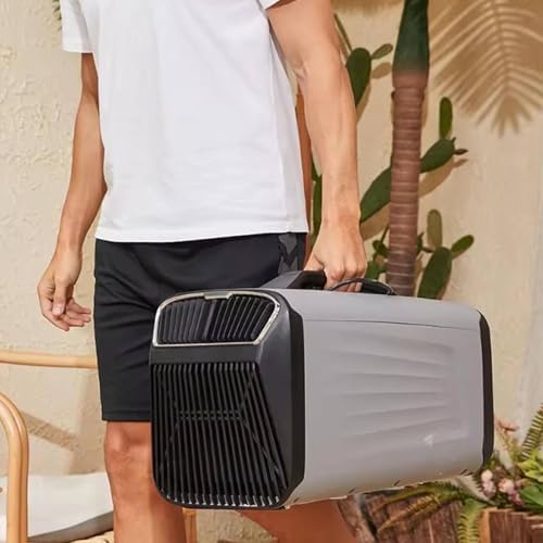 Portable Air Conditioners,Mobile Air Conditioners,Camping Air Conditioner,4-In-1 Air Cooler&Heater-Remote,3 Speeds & Lightweight, Low Noise-For Camping Outdoor,Rv,Truck,Office,Bedroom ,Green
