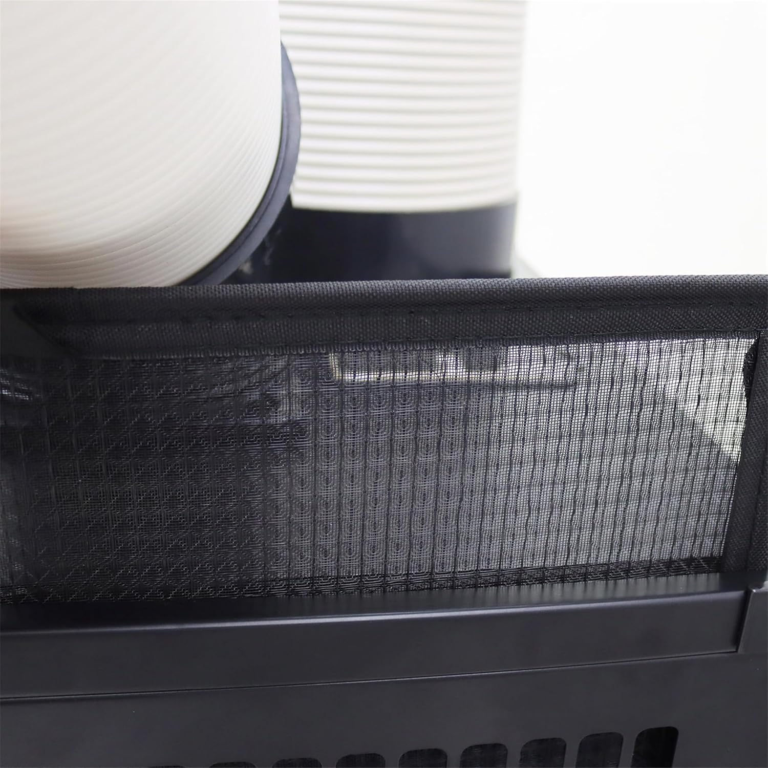 220V Industrial Portable Air Conditioner Air Flow 550m³/h with Wheels 5L Tank Double Outlet Commercial Spot Cooler Adjustable Outlet Ideal for insititute Workshops Outdoor Events 1100W