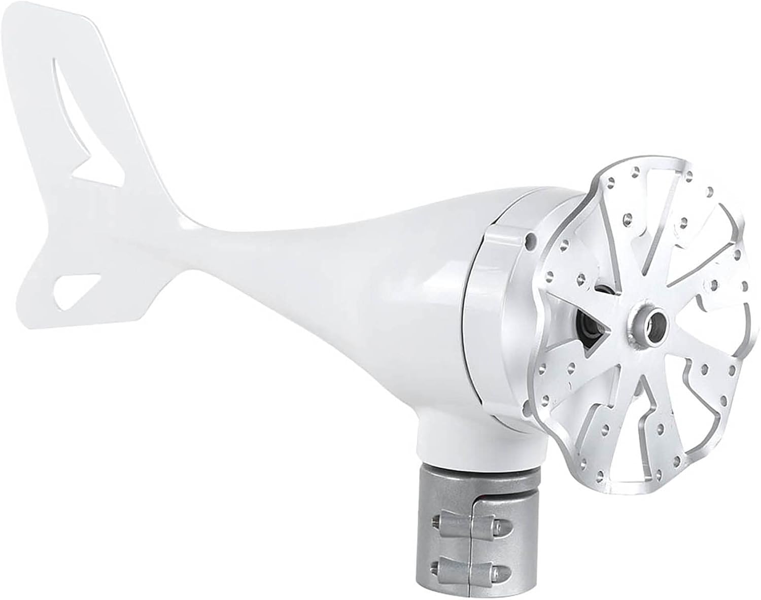 Hyuduo 100W Wind Generator, Horizontal Axis Permanent Magnet Alternator with Low Startup Speed, for Wind Power Generation DC12V/24V (DC24V)