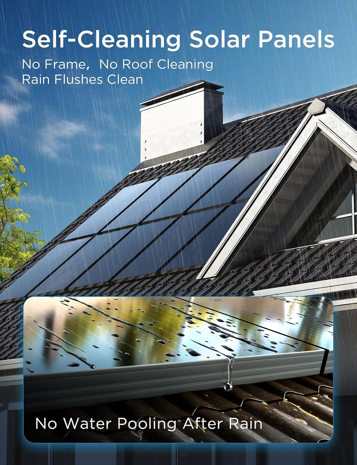 STAR 870 Watt Solar Panel, 2PCS 435W 48V/24V Solar Panels with Full-Screen Design & Maintenance-Free, 25% High-Efficiency Monocrystalline, Reliable Power for RV, Marine, Roof, Home, and Off-Grid