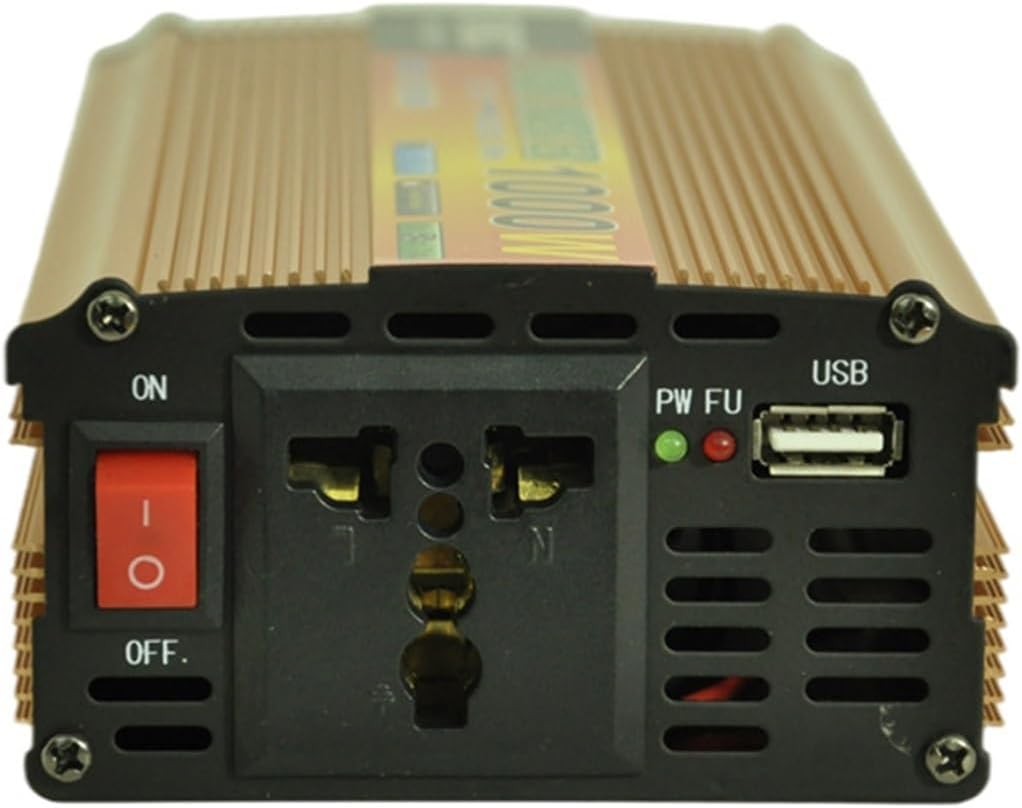 Modified sine Wave car Inverter high Power Power Converter 12V1000W Power Household Inverter