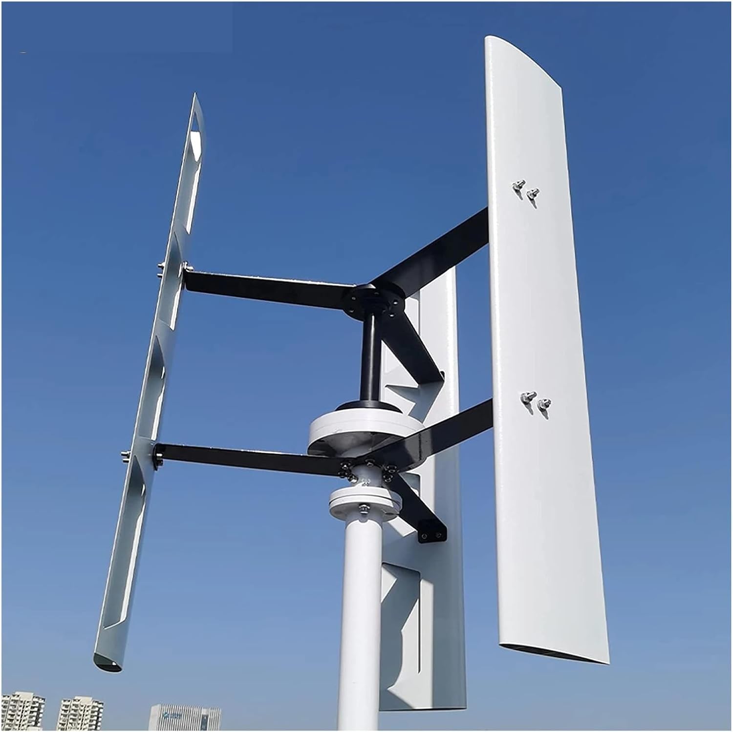 Wind Turbines, Free Energy 10KW Low Noise Vertical Axis Wind Power Turbine nerators 10000W 12V 24V 48V AC Windmill Fan for Home Farm Seashore(24V)