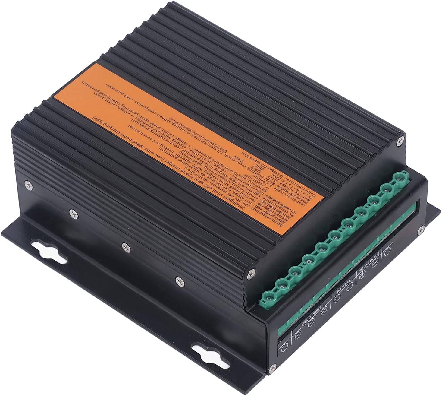 Wind Solar Hybrid Controller 200W PV Power 24V Waterproof Insulation - Multi Protections, MPPT Boost, Ideal for Panels and Wind Turbines (1000W Wind Power)