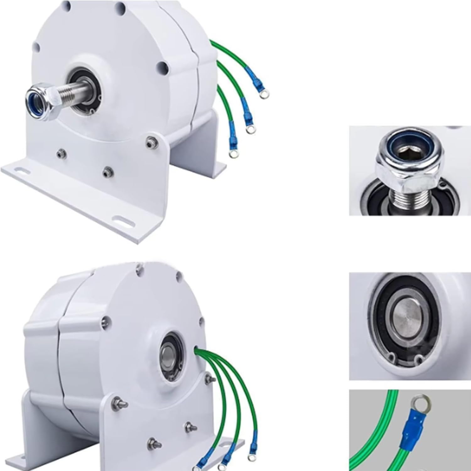 15000W Gearless Permanent Magnet Generator Turbine 600 RPM 12V 24V 48V 220V Wind Turbine Generator for Water Conservancy and Wind Power Household