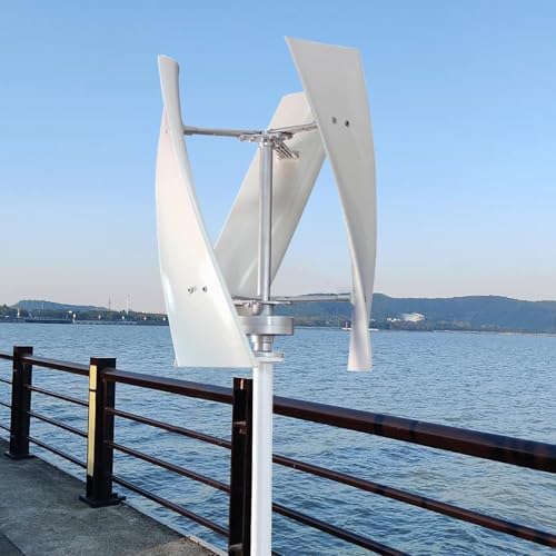 9000W Vertical Wind Turbine Generator Kit with Maglev Axis & MPPT Controller, Ideal for Boats, RVs & Off-Grid Applications - High Efficiency Wind Power Solution