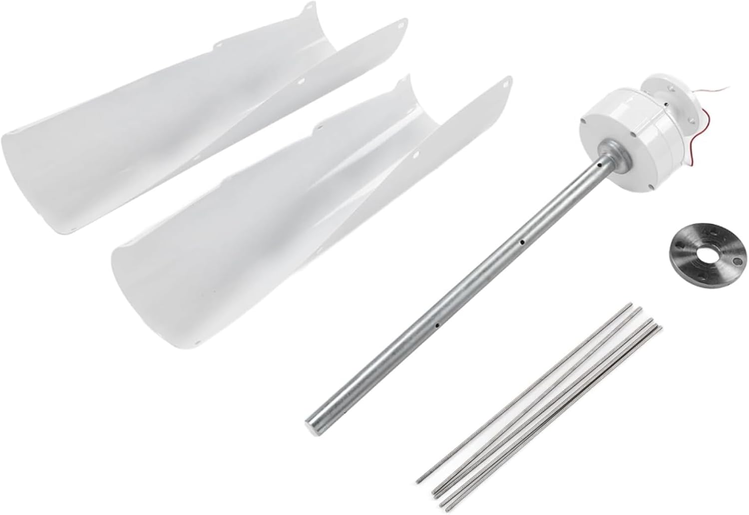 Low Noise Wind Turbine Generator, 12V 24V 48V 9000W Wind Turbine Generator with Mppt Controller for Home Garden Use,220V