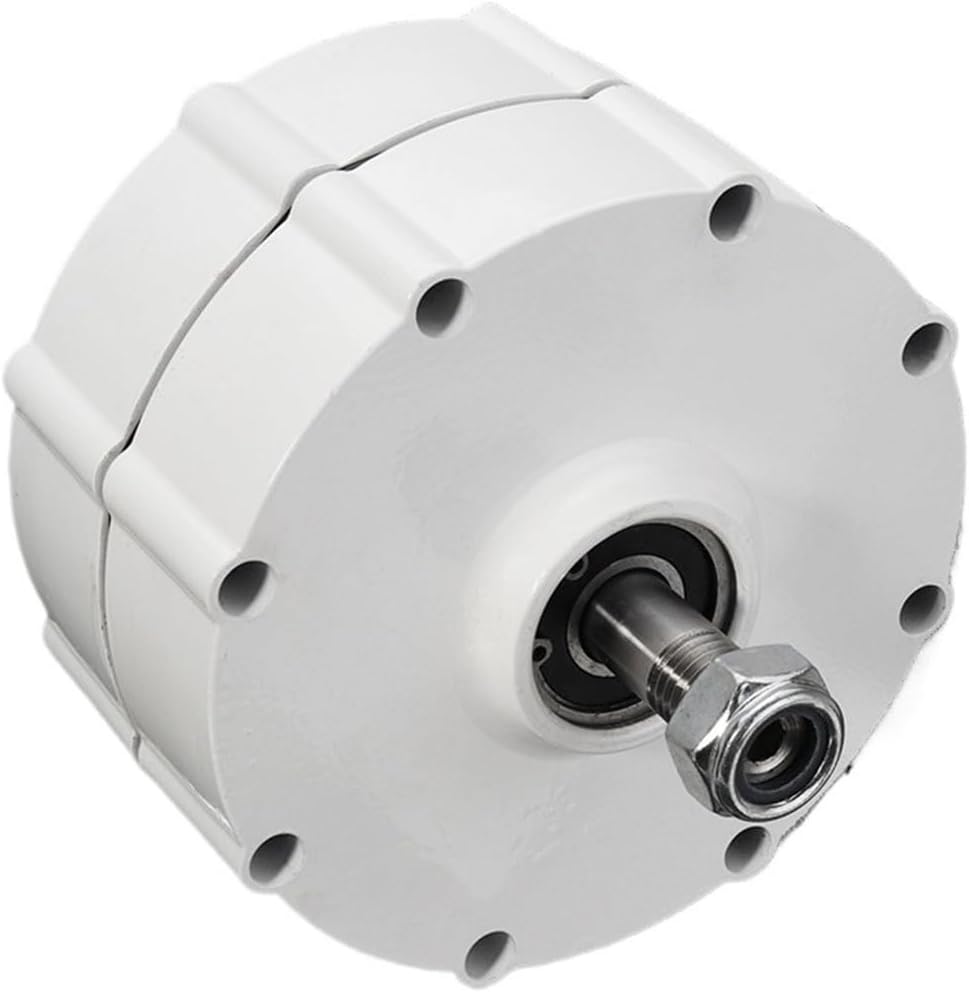 Wind Turbines, Dynamo nerator 1000W 12V 3 Phase arless Permanent Magnet AC Alternators Use for Wind Water Turbine Engine(WB,Double Shaft)