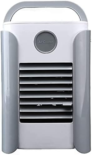 Mini Air Cooler, Portable Mini Air Condition, Personal Air Purifier USB Charging Air Conditioner Fan Refrigerator Air Cooler Nano Fan (Grey)