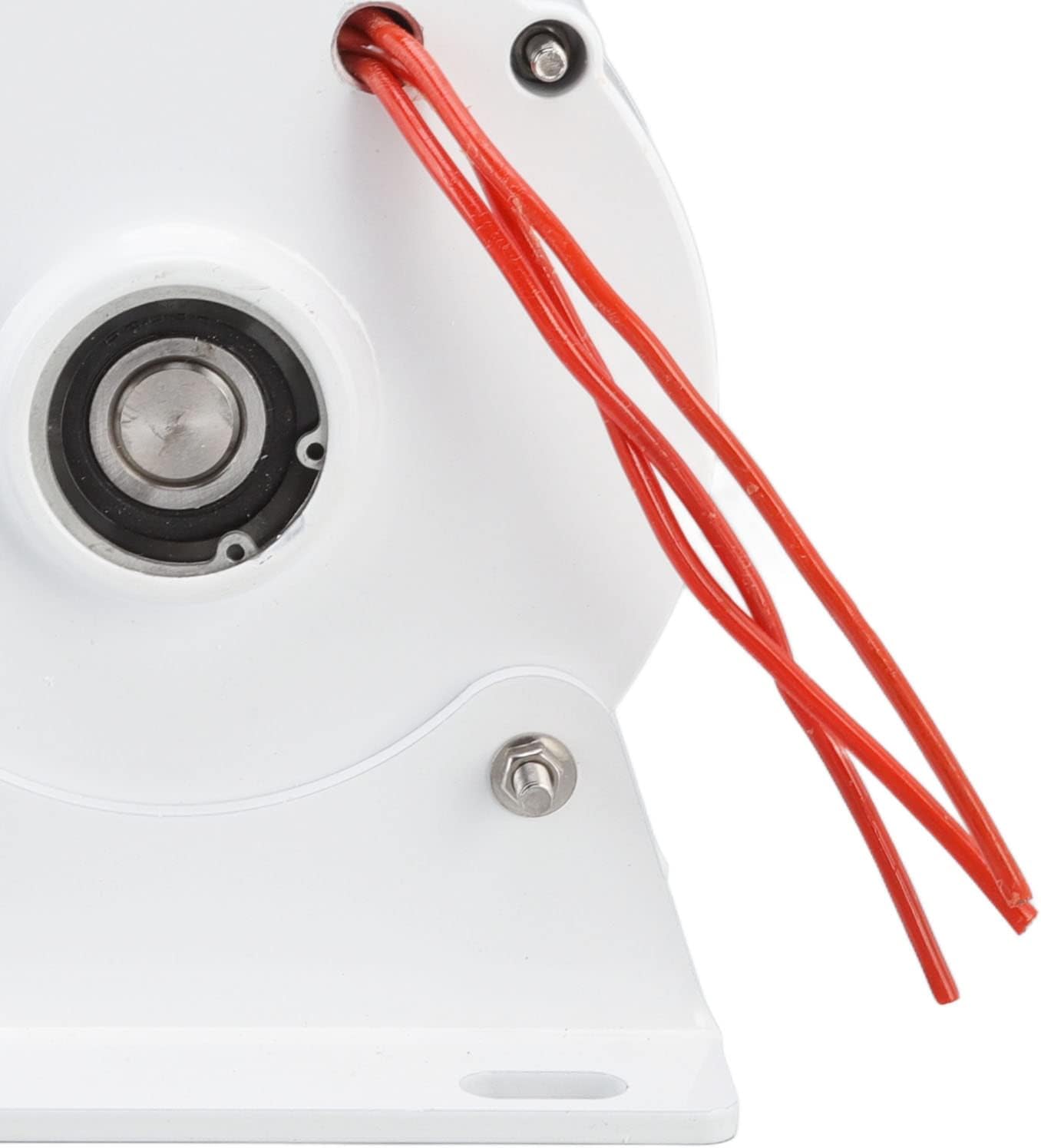 Fdit Three Phase AC Permanent Magnet Generator, 200W Low RPM Gearless Alternator with Aluminum Alloy Shell for Wind Turbine and Direct Drive Applications (48V)