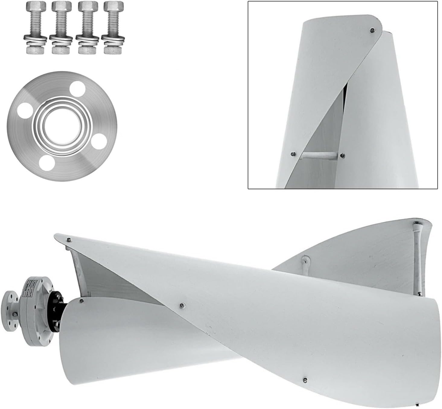 Wind Turbines, Magnetic Levitation Axis Vertical Wind Turbine nerator with Controller 12V