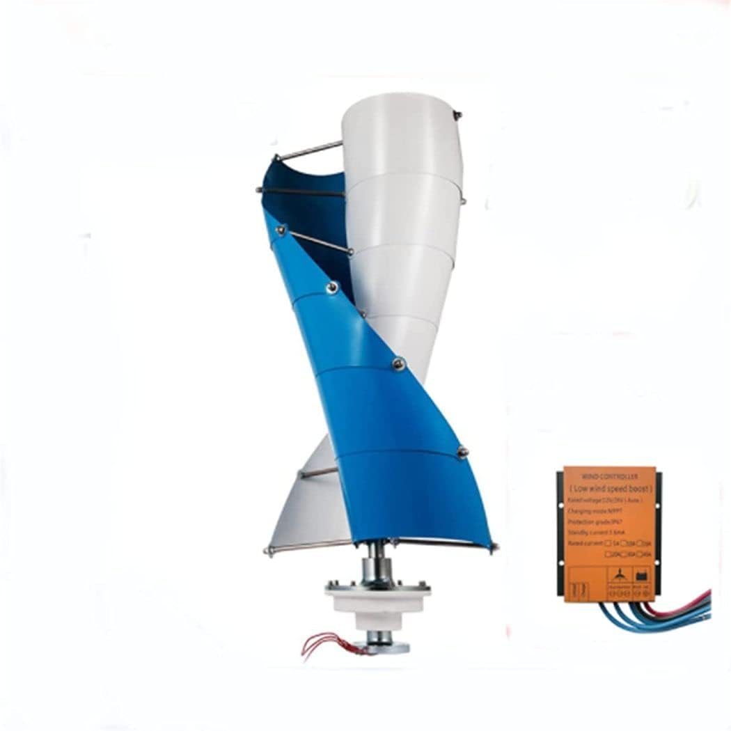LiuSj JUnSt 12000W Vertical Wind Turbine, Wind Turbines 12V 24V 48V Wind Turbine with Wind Solar Hybrid Charge