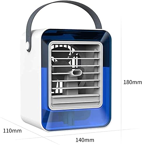 Portable Air Conditioner, Mini Air Conditioner Portable Cooler, Desktop Cool Personal Space, Suitable for Bedside, Office