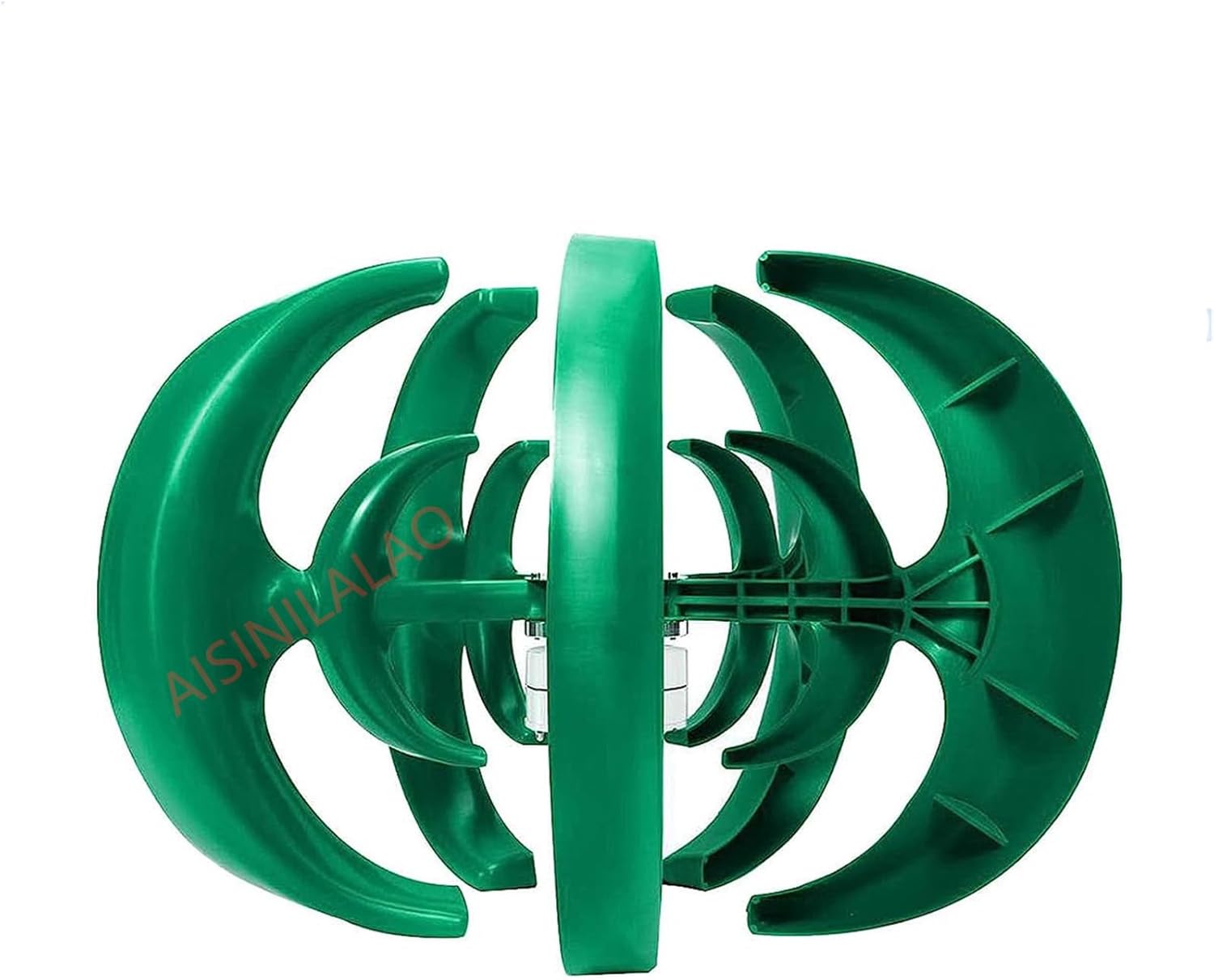 5 Blades Vertical 10000W Wind Turbine Kit, 12V/24V/48V 3 Phase AC Permanent Magnet Generator for Boats Terraces Cabins Or Mobile Houses Charging