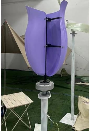 1500W/3000W Vertical Axis Wind Turbine Generator Kit - 12V/24V/48V Maglev Generator with Controller & Unloader, Low Noise, High Efficiency for Gardens & Rooftops