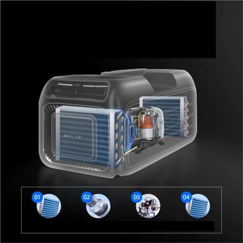 Portable. Portable Mobile Air Conditioner Small Parking Single Cooling .Tabletop