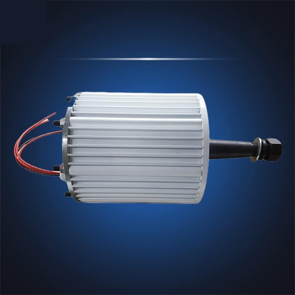 Wind Turbine, 10KW 20KW 30KW Generator AC Alternators 48V 96 Gearless Permanent Magnet Low RPM for Wind and Horizontal Wind(Without Base,48V_20000W)
