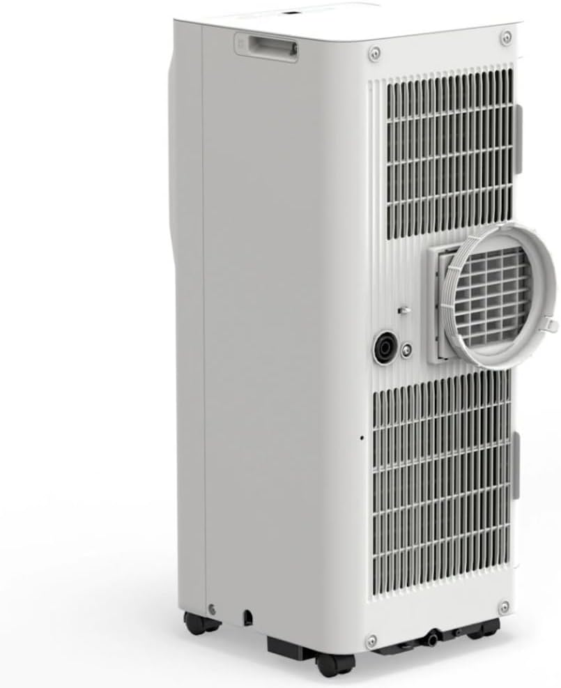 Midea 5,000 BTU Portable Air Conditioner w/ComfortSense Cools up to 150 sq. ft., 500W, 3-in-1 Comfort: Cools, Ventilates, & Dehumidifies - MAP05R1AWWT-T