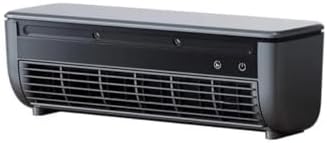 2025 Upgraded Portable Wireless Wall Mounted Air Conditioner|Upgraded 3 Wind Modes for Fast Cooling|15W 6000mAh AC with Remote Control|10 dB Quiet for Home,Bedroom,Kitchen (Dark Gray)