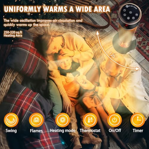 Portable Electric Space Heater for Large Room 37