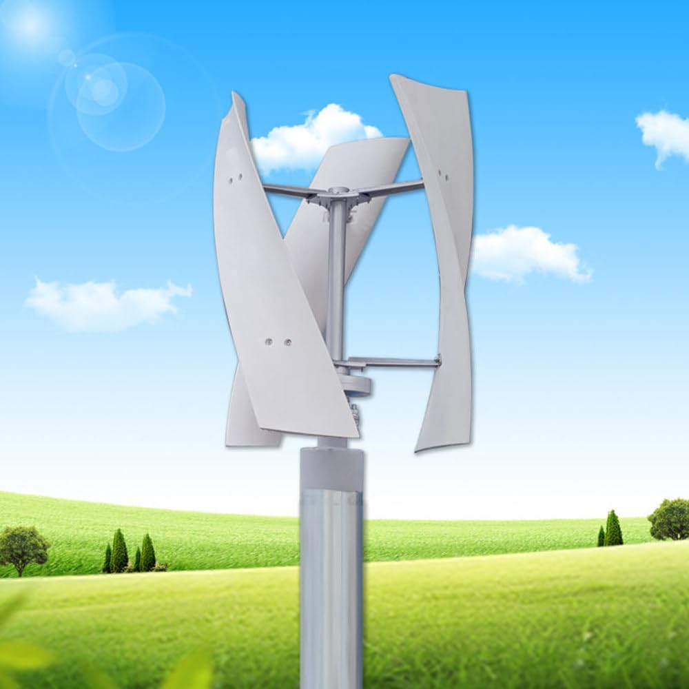 Axis Wind Turbine Generator 3 Blades,Wind Turbine Generator Kit,Operating Temperature -40°c to 80°c,Strong Wind Resistance,for Gazebos,Cabins,Homes or Industrial 200W24V