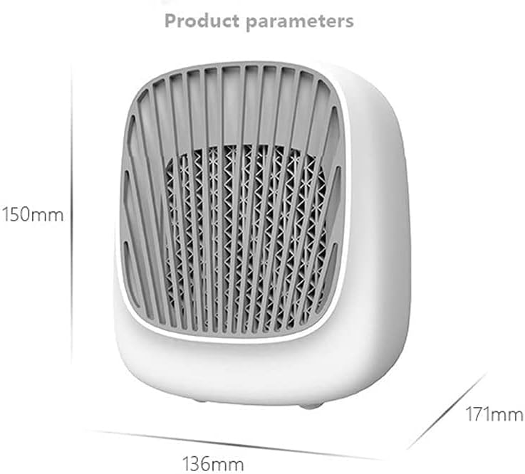 Portable Air Conditioner Fan, USB Personal Mini Evaporative Air Cooler with 3 Speeds, Quiet Air Cooler Fan, for Home Office Hiking