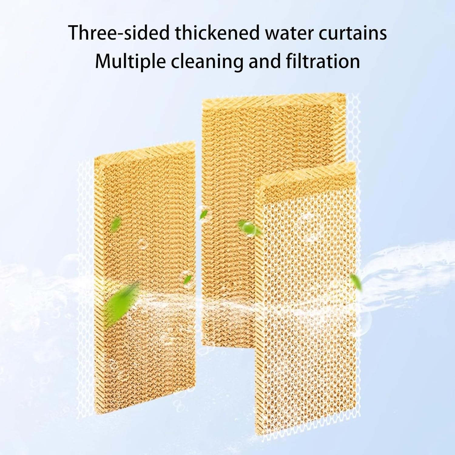 Evaporative Air Cooler, Portable Air Conditioners with 3 Speed, Timer, Water Tank, Industry Swamp Cooler for Room Garage Office