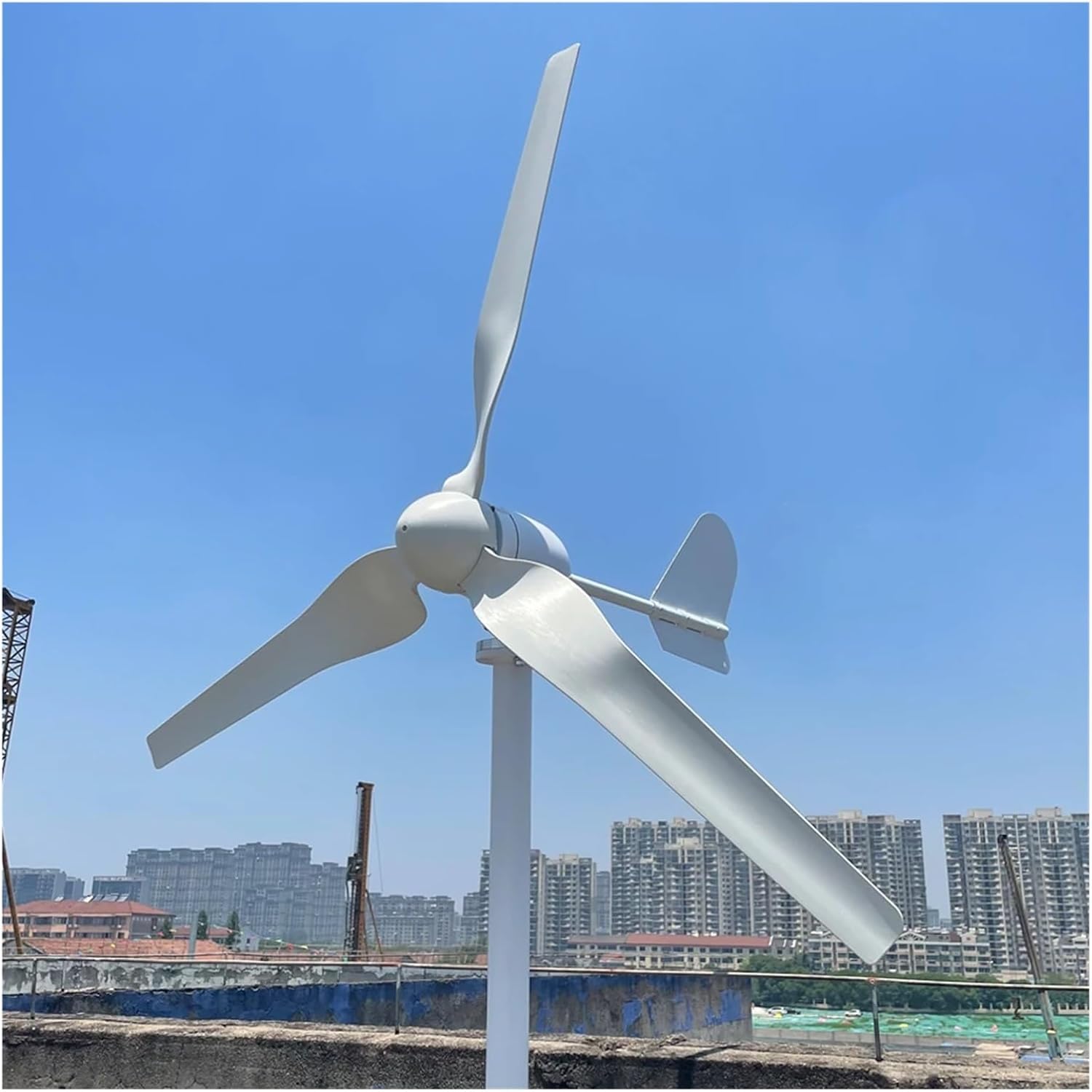 Wind Turbines, High Efficient 1500w Horizontal Wind Turbine Generator 12v 24v 48v 96v Free Power Energy for Homeuse(12V)