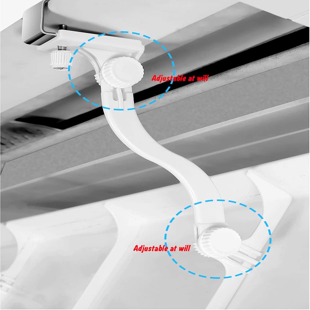 Vent Windshield Ceiling Air Conditioner Wind Deflector Full Control Over Vertical/Horizontal Airflow Direction