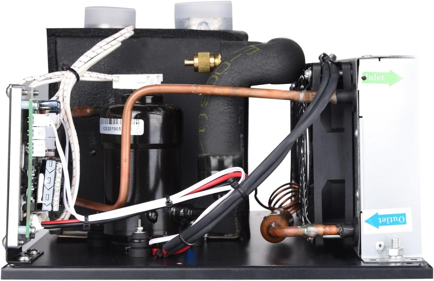 Air Conditionera, Air Conditioning Systems Micro DC Aircon, DC 24V 550W with R134A Refrigerant，Micro Powerful Air Conditioner for Car，Air Conditioner Cooling System Cooling Systems