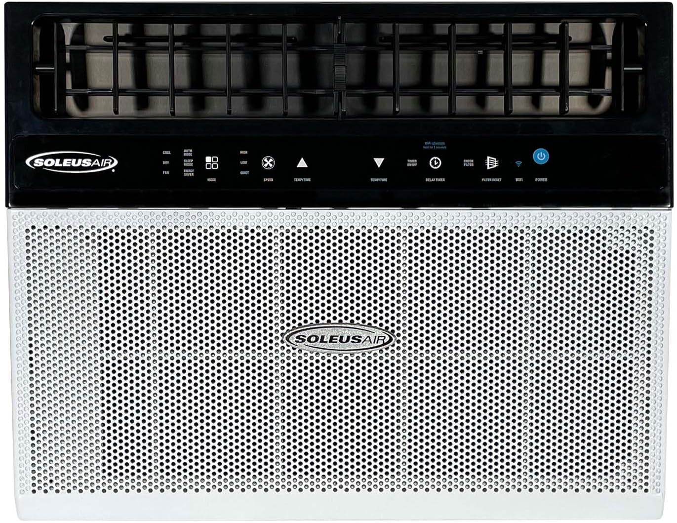 Soleus Air 6,000 BTU Over-the-Sill Air Conditioner: WiFi Enabled, Quiet Operation, Window View Friendly (Up to 11