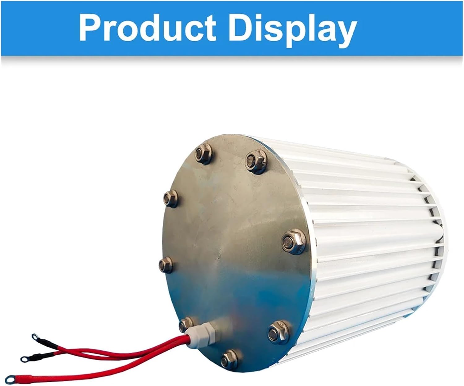 5KW 6KW 8KW Permanent Magnet Generator 24V 48V 96V Three-Phase Power Generators Low RPM for Windmill Water Turbine Industrial Energy(Without Base,120V_8KW)