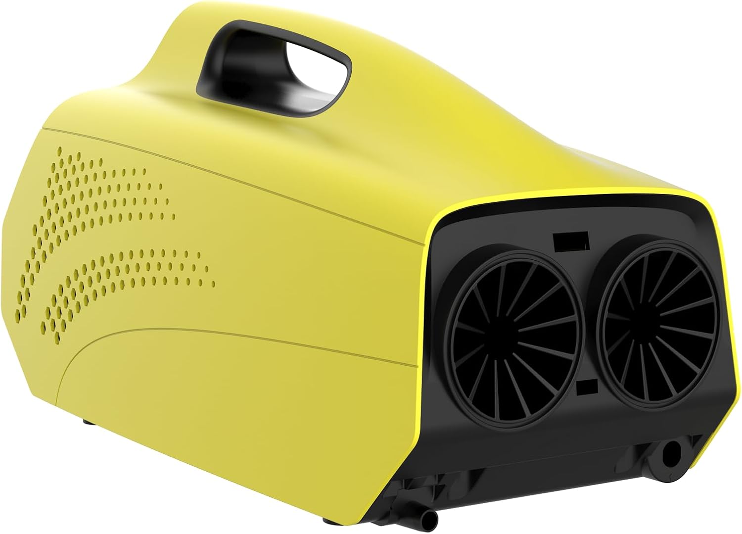 Portable Air Conditioner for Tent for 50 Sq. Ft, 1,500 BTU AC Unit with Fan Mode for Truck Van Outdoor Camping Small Rooms, Windowless Air Cooler with Dual Hoses