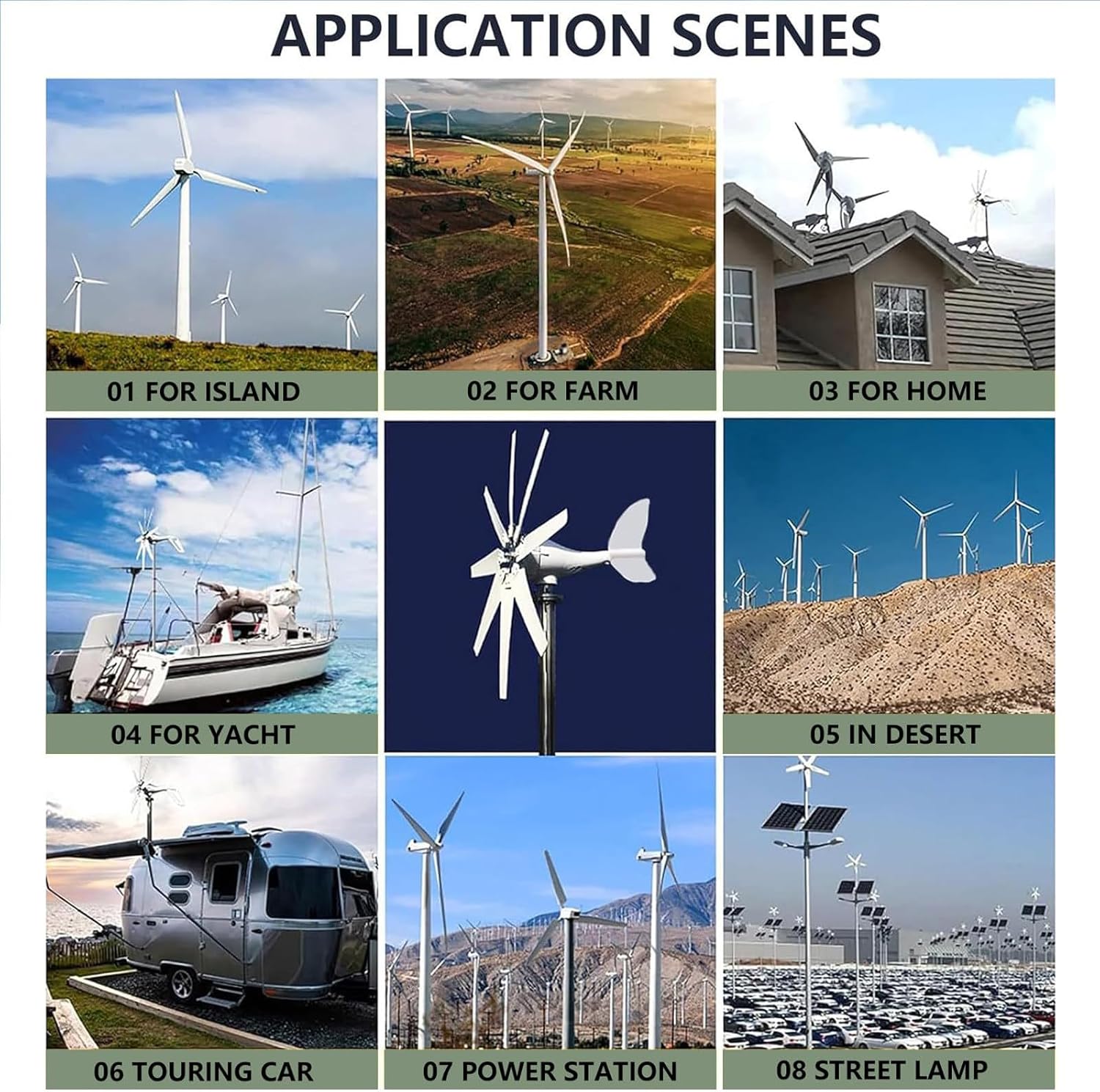 24V Small Wind Turbine Generator - Durable Aluminum, Operates -40℃ to 80℃, Perfect for Off-Grid Power Solutions, Reliable Home Windmill Generator, Eco-Friendly Energy Solution