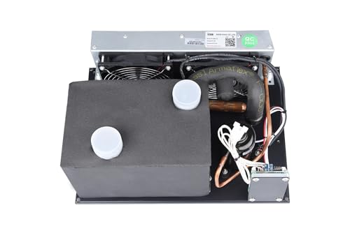 Air Conditioner, Micro DC Air Conditioner, 550W Compact Cooling for Small Spaces, EVs, Cabins, 24V, R134A, Ready to Use, Lightweight, Low Vibration