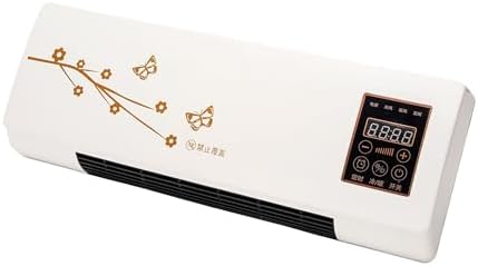 Portable air conditioner with remote control, 2000w rapid cooling and heating, wall-mounted, no installation required, suitable for home and office use