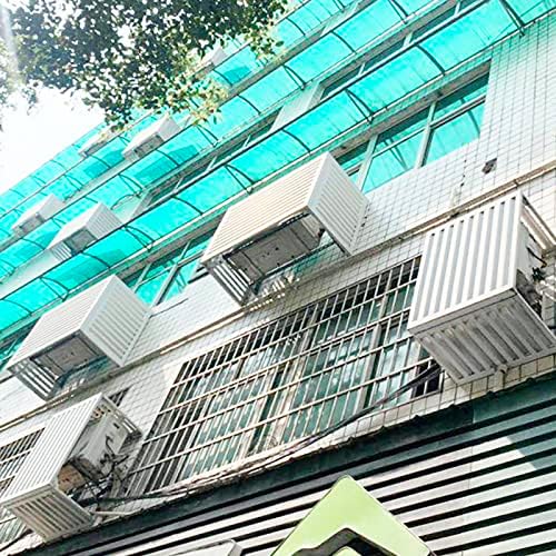 Air Conditioner Cover,Outdoor aluminum alloy Hidden Air Conditioning Fences Air-conditioning external machine rain-proof protective cover