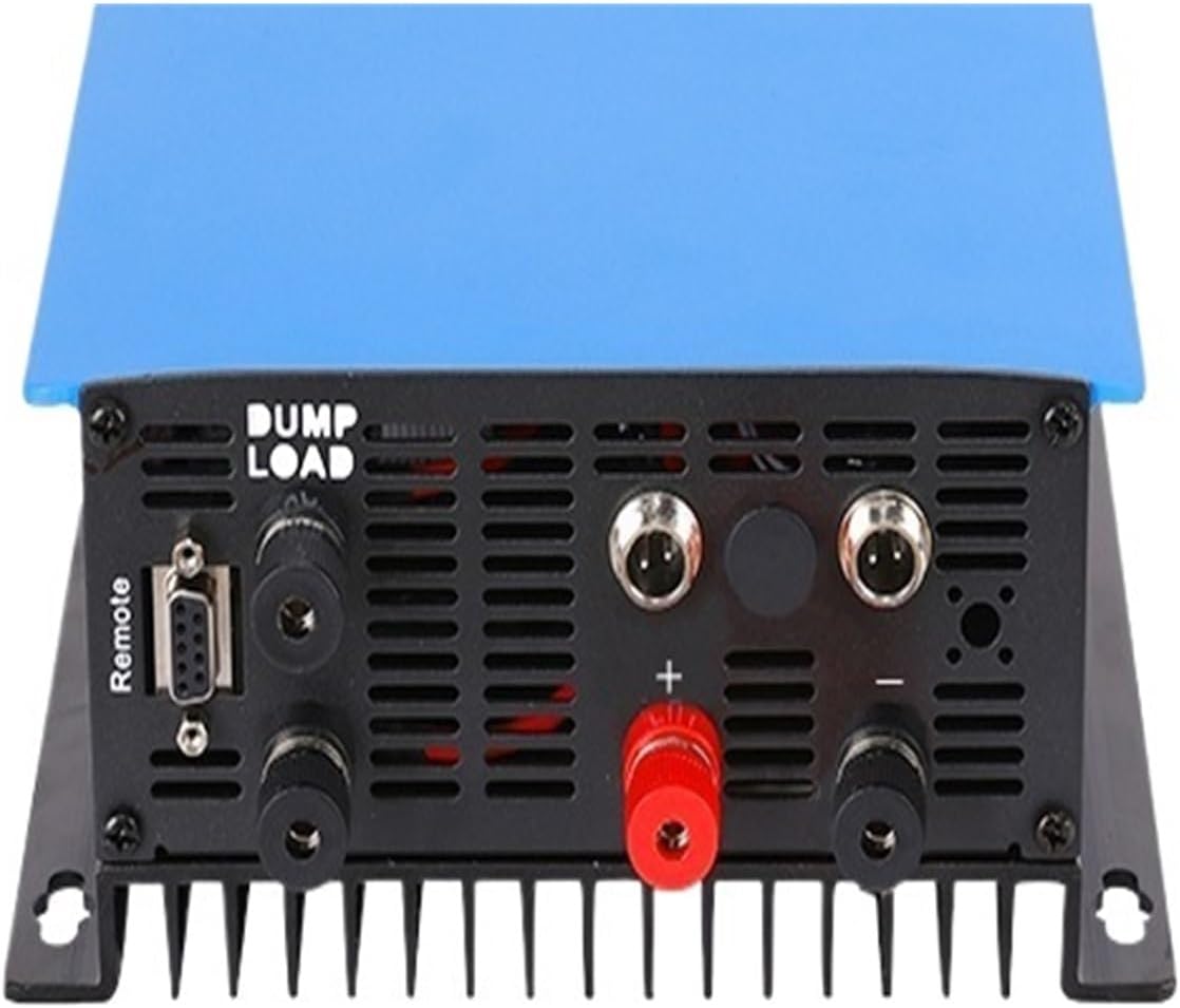 1000W Wind Power Grid Tie Inverter with Load Controller/Internal Limiter for 24v 48v 60v AC DC Turbine Generator(with Sensor no WiFi,3phase ac 22-65V)